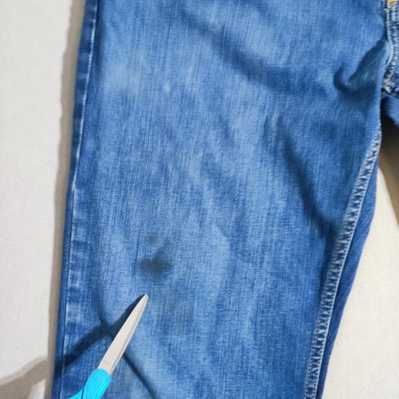 Carhartt Rugged Flex Relaxed Fit jeans men's size 40X34 ink blue colour straight - Picture 13 of 16